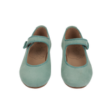 Girl - Lily Rose Suede Ballerina Shoes