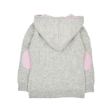 Girl - Adriana 100% Cashmere Cardigan Hoodie
