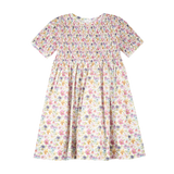 Girl - Penelope Hand-Smocked Liberty Print Dress