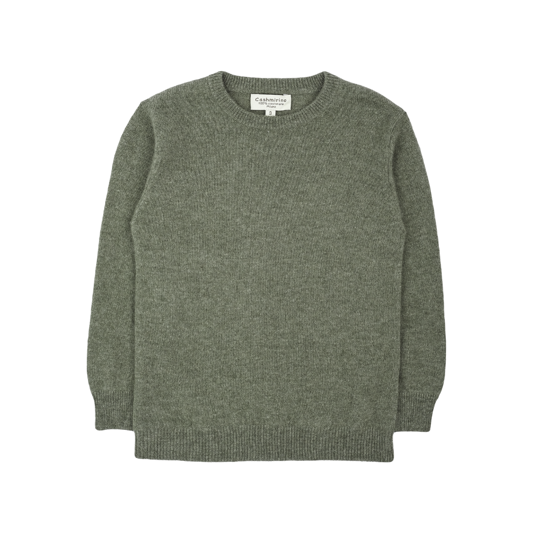 Mens - 100% Cashmere Round Neck Jumper