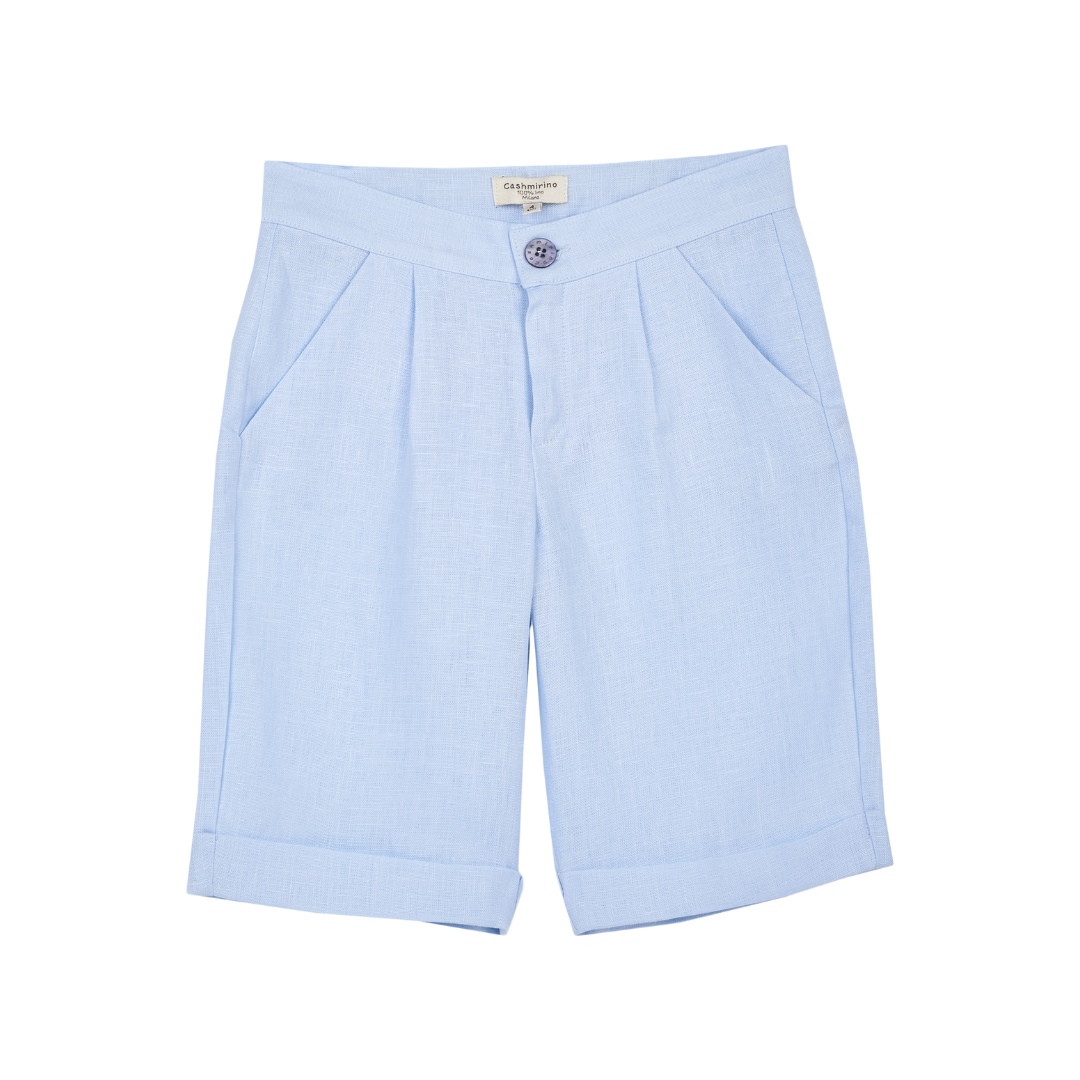 Boy - Chris 100% Linen Smart Shorts