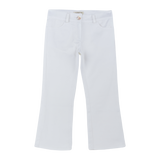 Girl - Flared Cotton Jeans – Classic Comfort