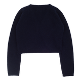 Girl - Carmen 100% Cashmere Open Deep V-Neck Shrug