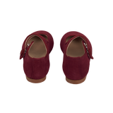 Girl - Colourful Zava Suede Ballerina Shoes