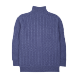 Boy - Emanuele 100% Cashmere High Neck Cardigan