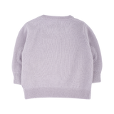 Baby - 100% Cashmere Round Neck Jumper with Elbow Patches