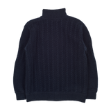Boy - Emanuele 100% Cashmere High Neck Cardigan