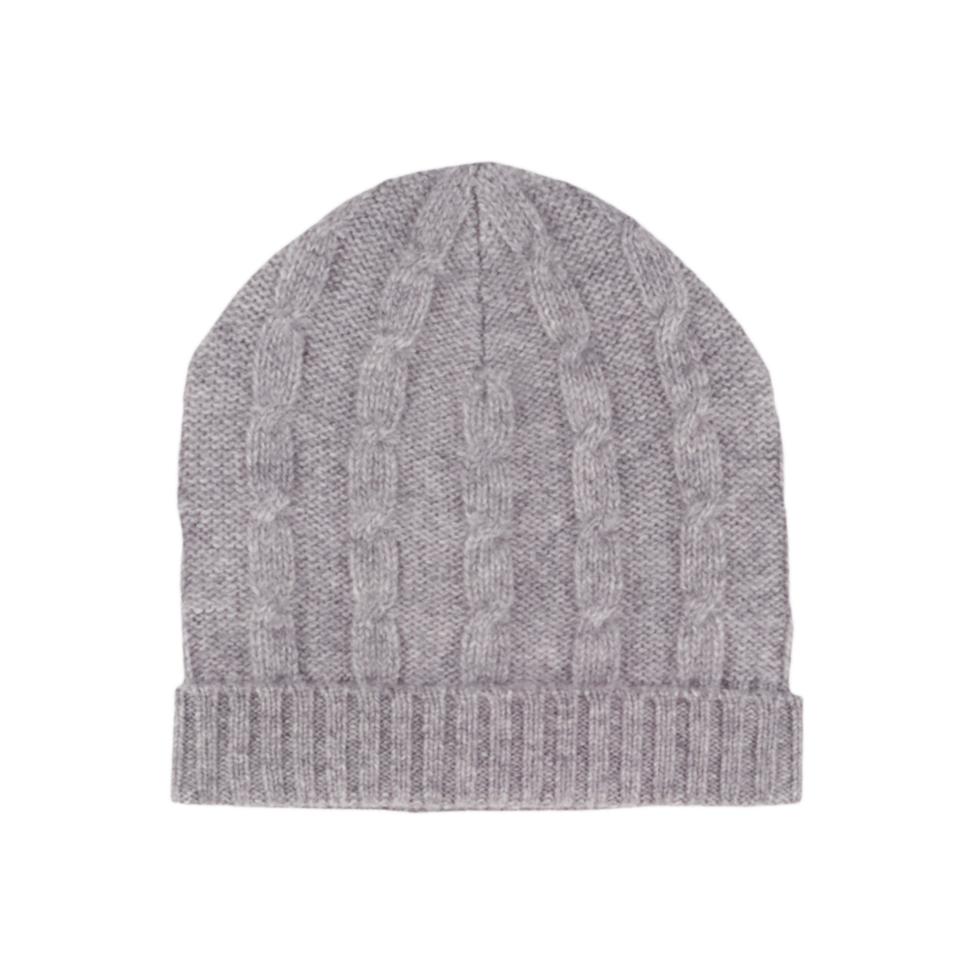 Baby Unisex - Peyton 100% Cashmere Cable Knit Hat