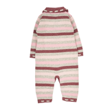 Baby Girl - Cashmere Blend Long-Sleeve Romper