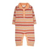 Baby Girl - Cashmere Blend Long-Sleeve Romper