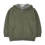 Boy - 100% Cashmere Reversible Knitted Hoodie