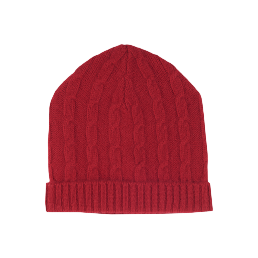 Baby Unisex - Peyton 100% Cashmere Cable Knit Hat