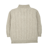 Baby Boy - Emanuele 100% Cashmere High Neck Cardigan