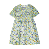 Girl - Penelope Hand-Smocked Liberty Print Dress