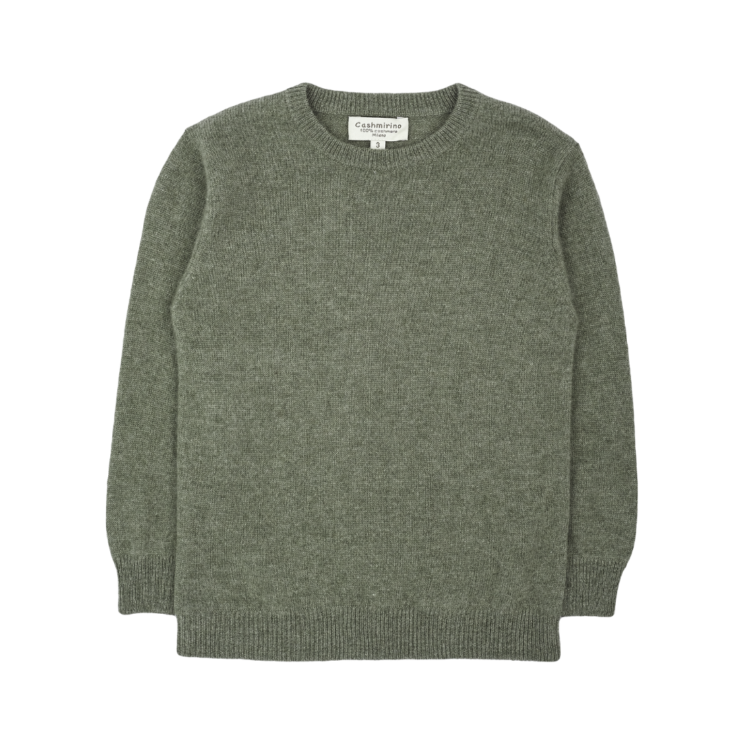 Boy - 100% Cashmere Round Neck Jumper