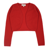 Girl - Carmen 100% Cashmere Open Deep V-Neck Shrug