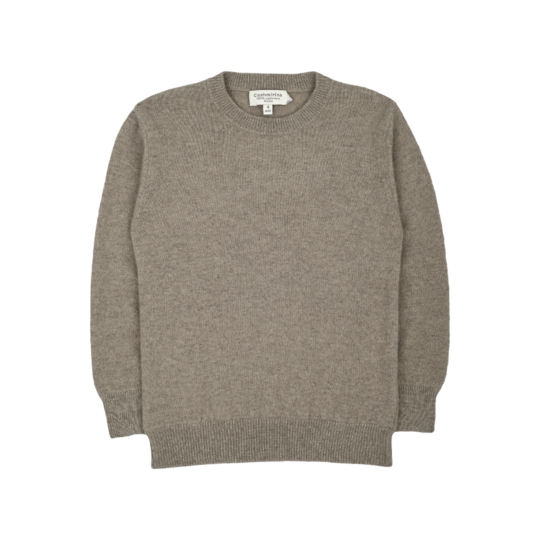 Mens - 100% Cashmere Round Neck Jumper