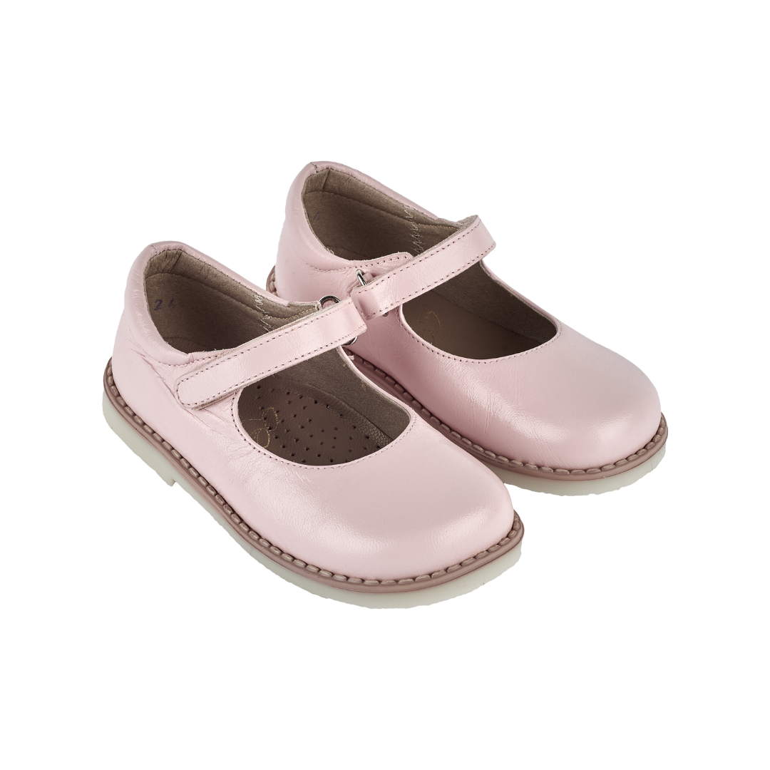 Girl - Isabel Classic Leather Mary Jane Shoes