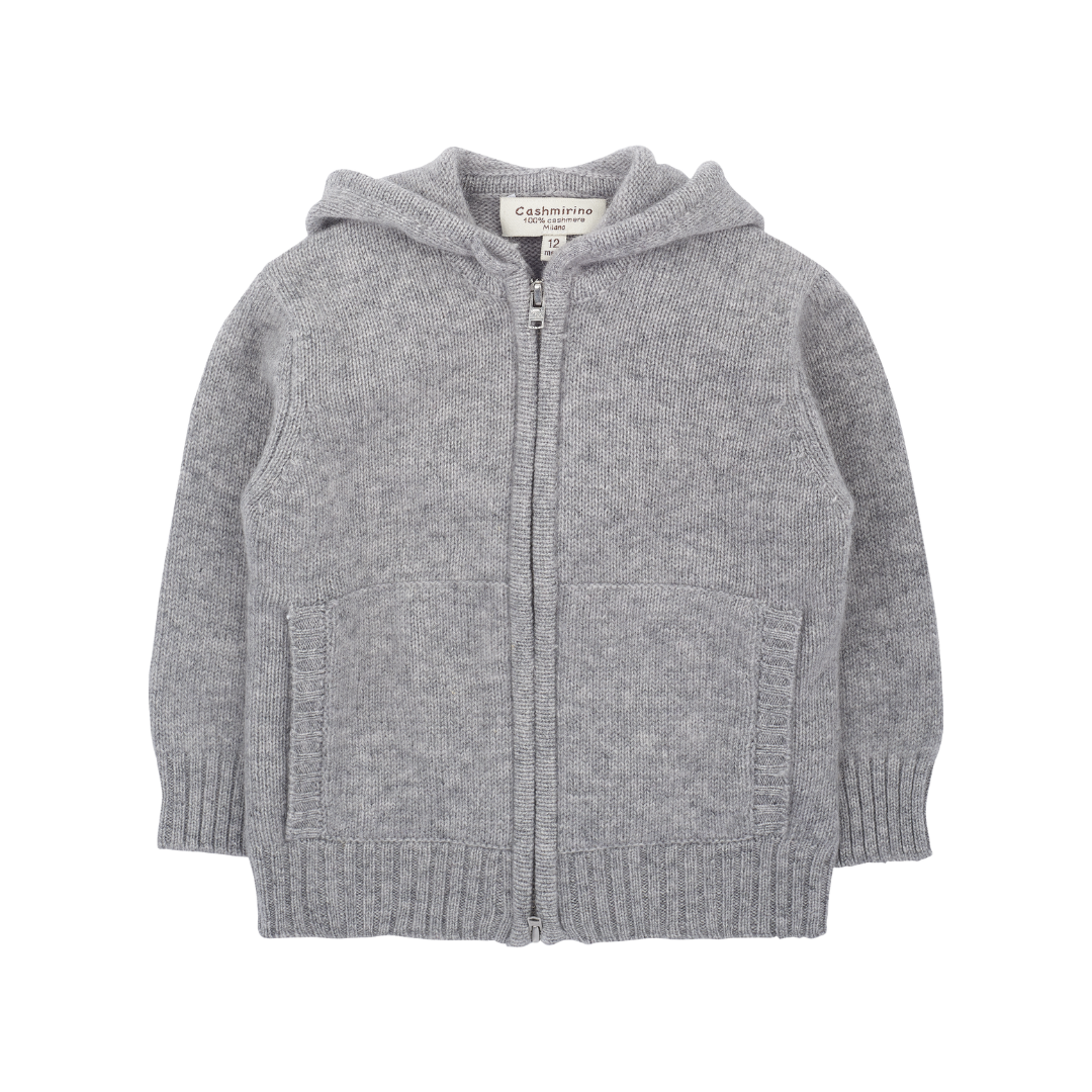 Baby Boy - Joao 100% Cashmere Cardigan Hoodie