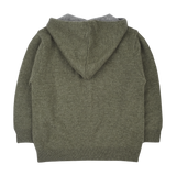 Boy - 100% Cashmere Reversible Knitted Hoodie