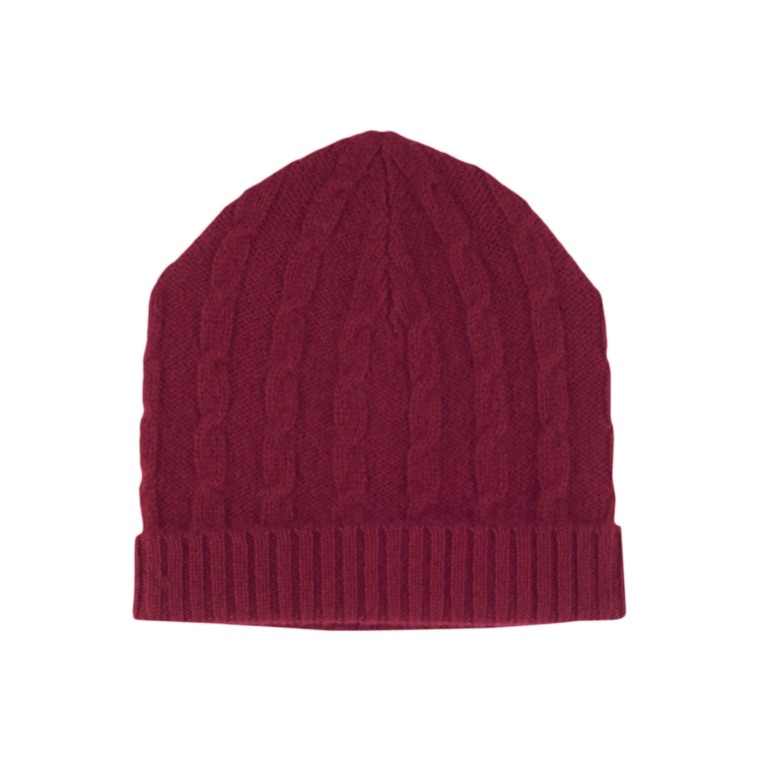 Baby Unisex - Peyton 100% Cashmere Cable Knit Hat