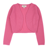 Girl - Carmen 100% Cashmere Open Deep V-Neck Shrug