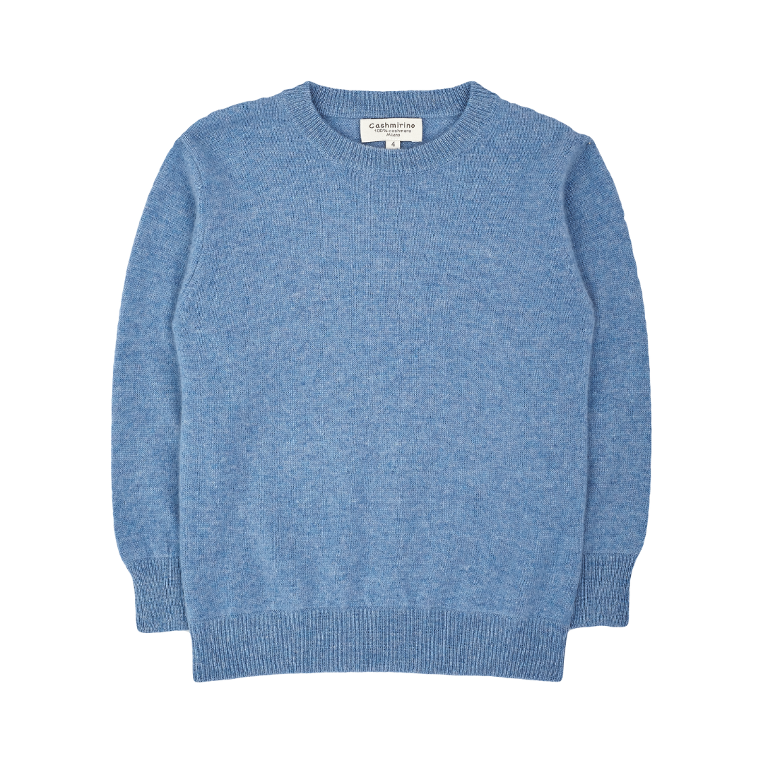 Boy - 100% Cashmere Round Neck Jumper
