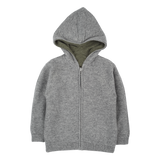 Boy - 100% Cashmere Reversible Knitted Hoodie