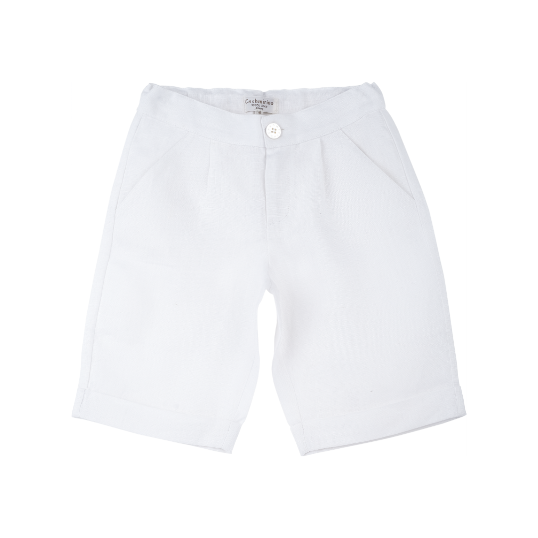 Boy - Chris 100% Linen Smart Shorts