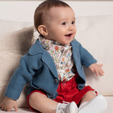 Baby Boy - Alessio Cotton V-neck Blazer