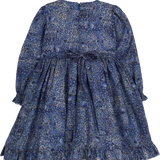 Girl - Micaela Liberty Leopard Print Smocked Dress