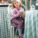 Girl - Arabella Floral Corduroy Dress