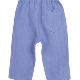 Baby Girl - Daphne 100% Linen Pull-On Trousers