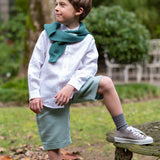 Boy - Cesar Linen Cotton Blend Bermuda shorts