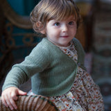 Girl - Brielle Cashmere Shrug in Braided Stitch