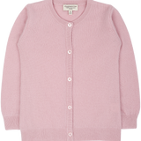 Teen Girl - Sofi 100% Cashmere Crew Neck Everyday Cardigan (14-16 Years)