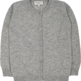 Teen Girl - Sofi 100% Cashmere Crew Neck Everyday Cardigan (14-16 Years)