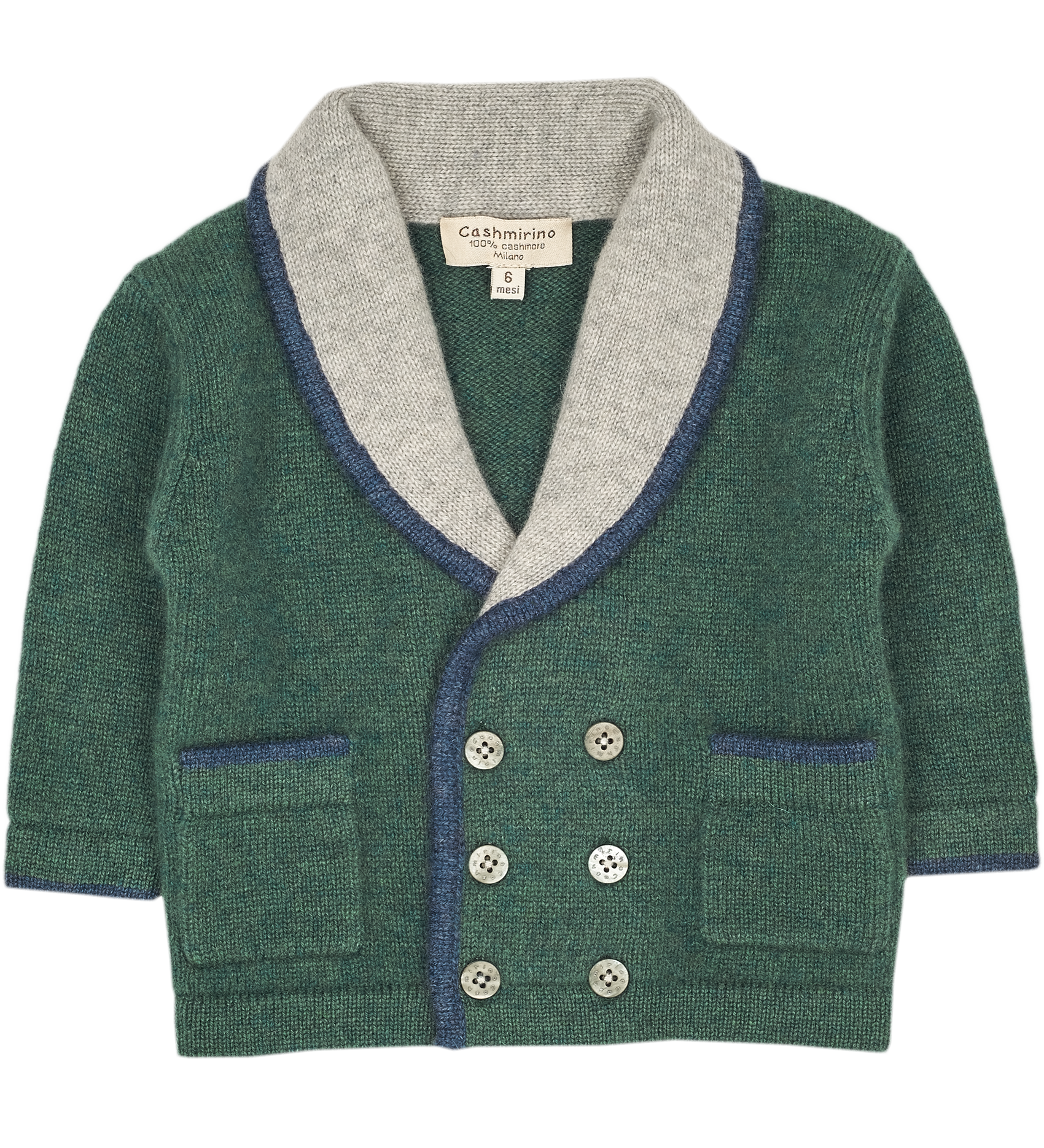 Baby Boy - Nat 100% Cashmere Double Breasted Blazer