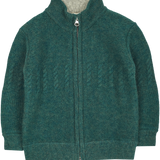 Baby Boy - Emanuele 100% Cashmere High Neck Cardigan