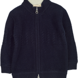 Baby Boy - Emanuele 100% Cashmere High Neck Cardigan