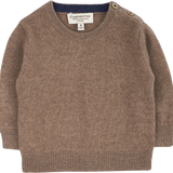 Baby Boy - Nico Jumper – 100% Lightweight Cashmere with Elbow Patches