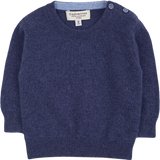 Baby Boy - Nico Jumper – 100% Lightweight Cashmere with Elbow Patches