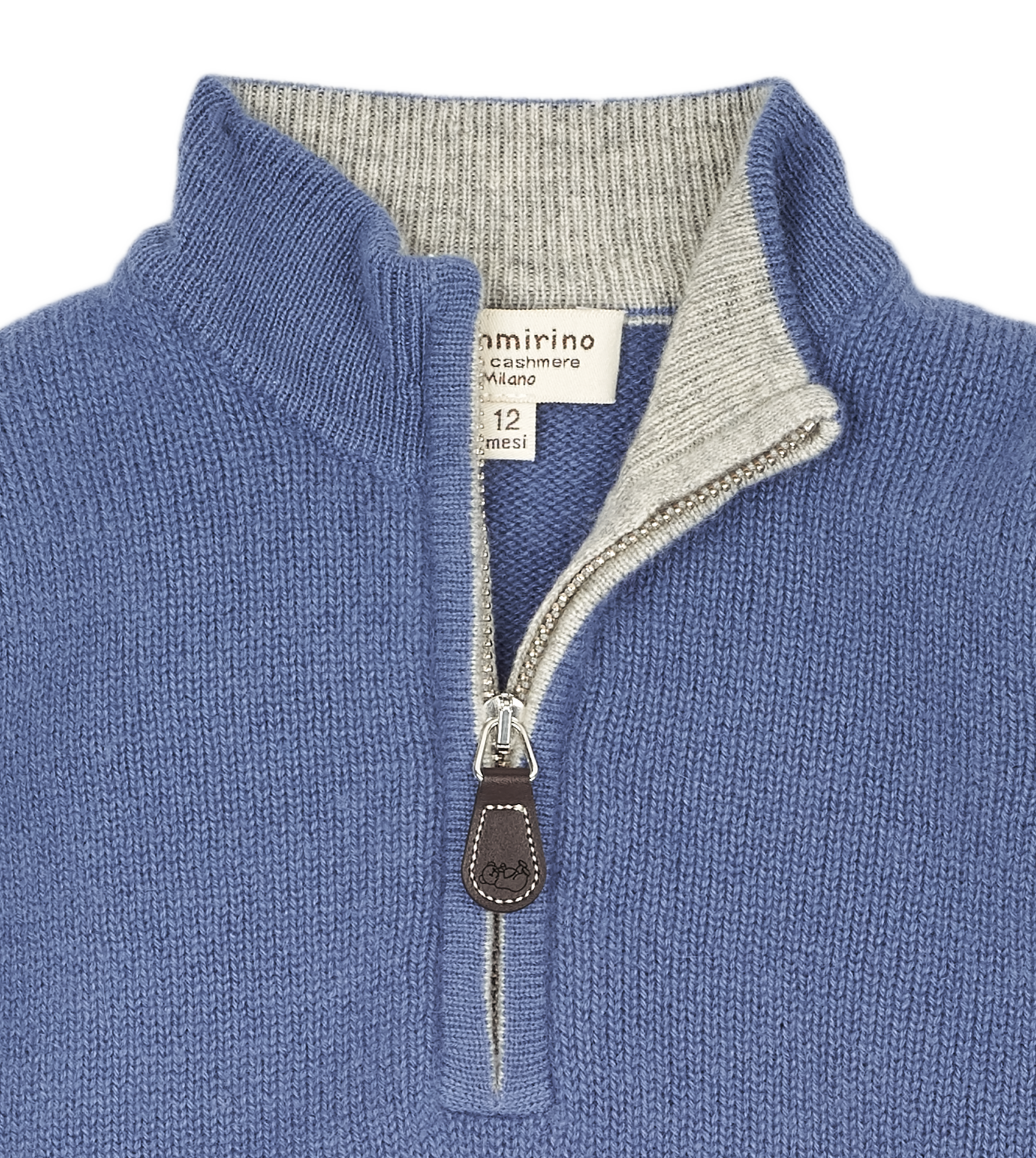 Baby Boy - Sebastian 100% Cashmere High Neck Jumper