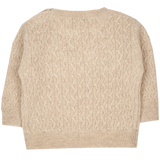 Baby Boy - Harry Cable Knit Jumper – 100% Cashmere with Contrast Hem