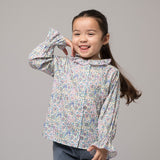 Girl - Callie 100% Cotton Blouse with Pleats in Floral Prints