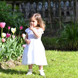 Girl - Candice Dress - White Silk Chiffon Edition