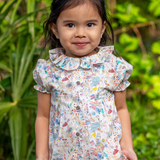 Girl - Trudy Liberty Print Cotton Blouse
