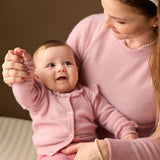 Baby Girl - Isabella Cashmere Cardigan with Frills