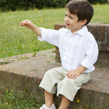 Boy - Santiago 100% Linen Cuban Shirt