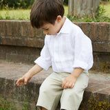 Boy - Santiago 100% Linen Cuban Shirt
